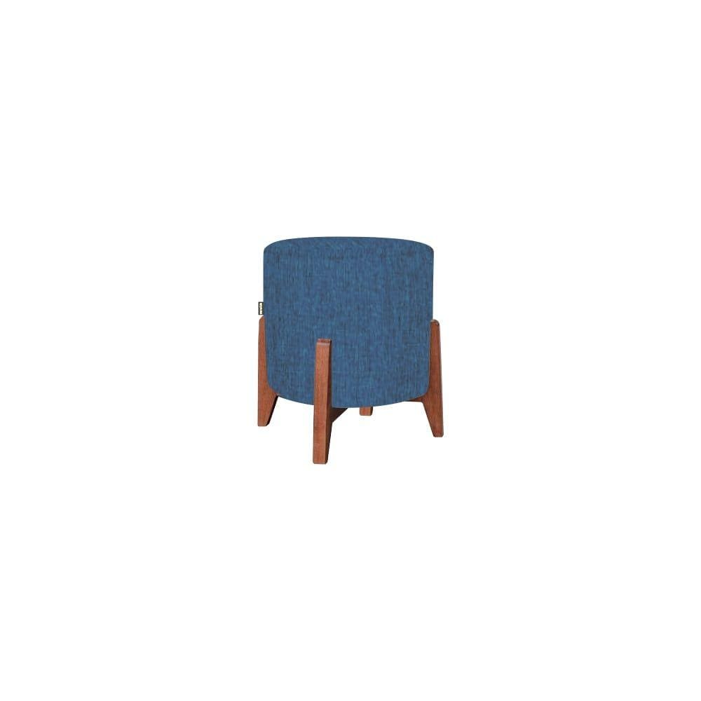Puff Paris Luxo 50cm Azul