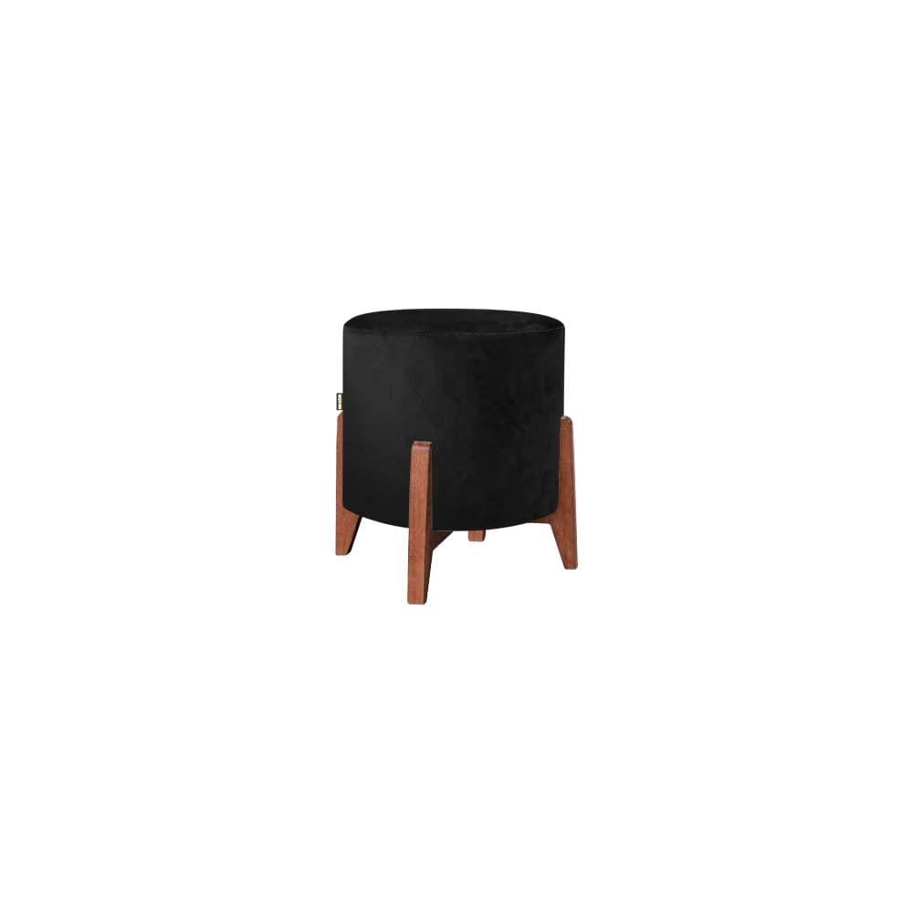 Puff Paris Luxo 50cm Preto