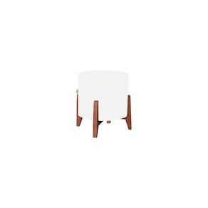 Puff Paris Luxo 50cm Branco