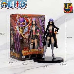 Boneco Premium One Piece - Robin Nico 16cm - na caixa Action Figure