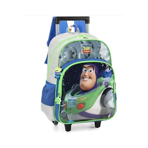 Mochila de Rodinhas Com Alça Luxcel Toy Story Azul