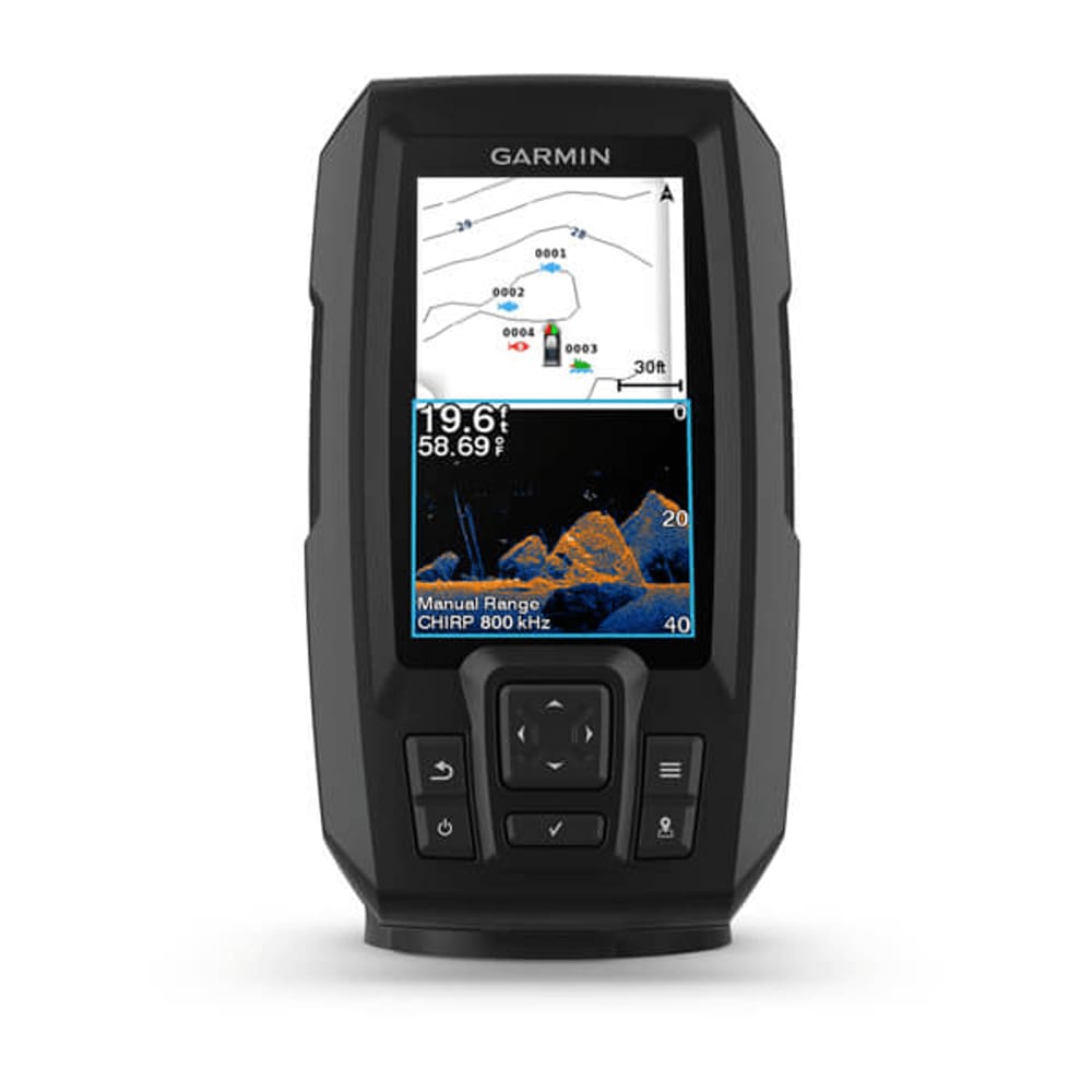 Gps Sonar Garmin Striker 4CV Vivid com Transduto