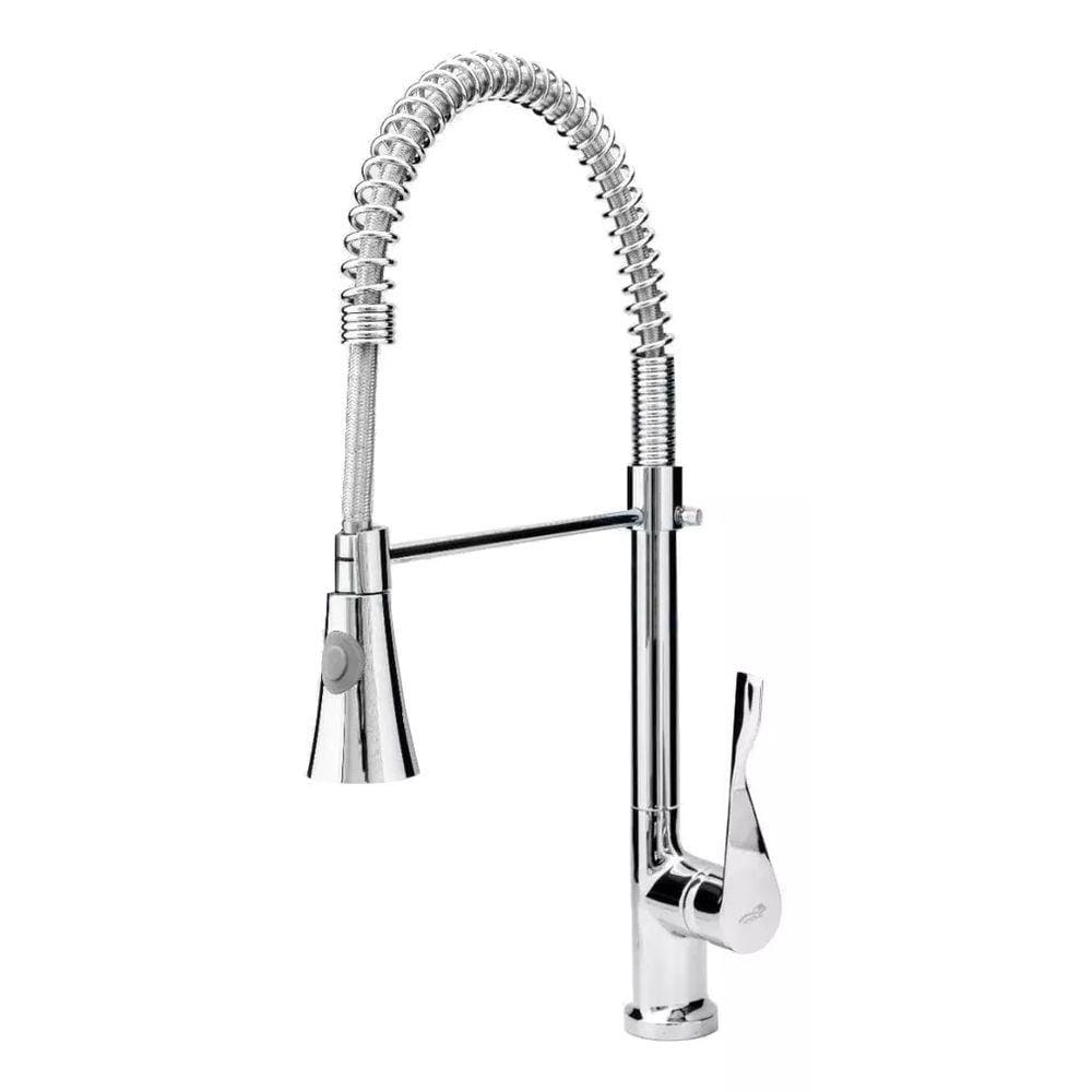 Torneira Misturador Gourmet Cozinha Monocomando Mola 2 Jatos