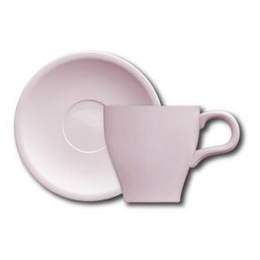 Jogo 6 Xicaras De Cha Com Pires Porcelana 180Ml Tulipa