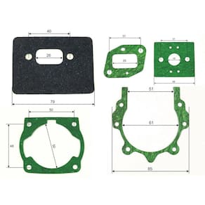Jogo Juntas Roçadeira 43/52 Cc Para Vulcan Vr430 Vr520