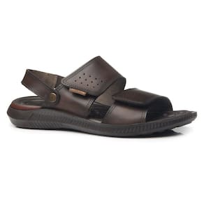 Sandália Couro Pegada 133154-02 Masculina - Cravo