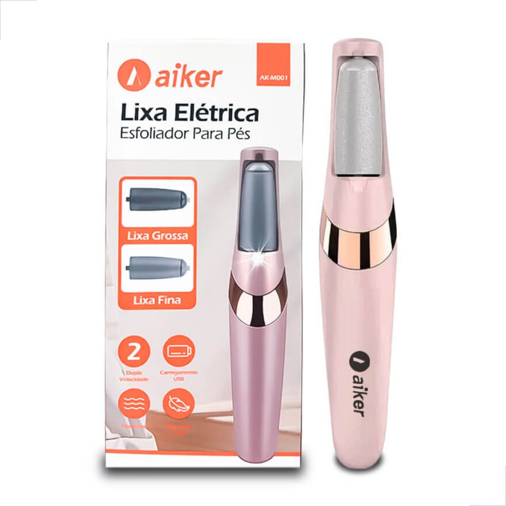 Lixador De Pés Elétrico Removedor Calos e Esfoliador USB