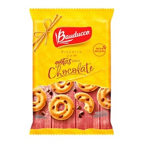 Biscoito Bauducco Leite com Gotas de Chocolate 335g