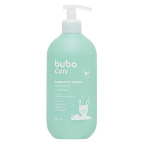 Sabonete Líquido Bebê 400ml Vegano Sem Lágrimas Nutre Pele Buba Care