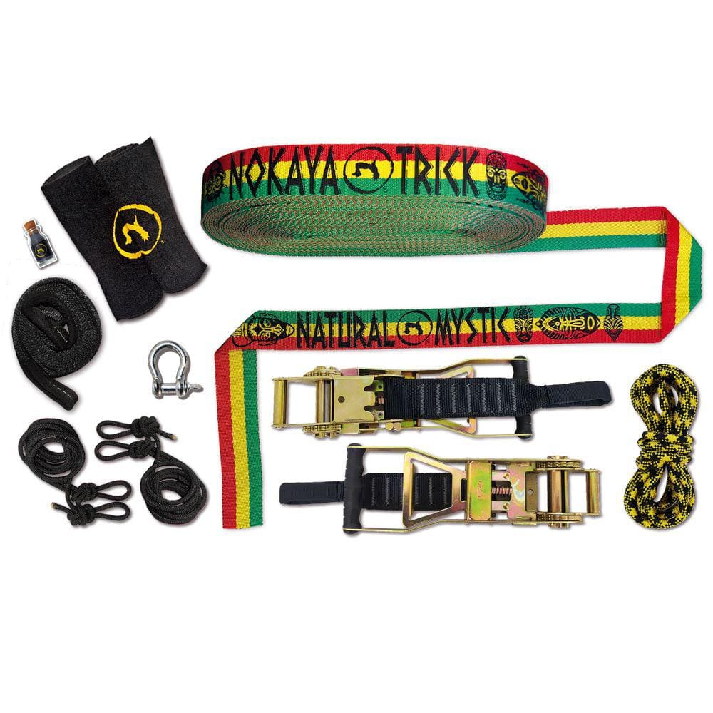 Kit Mystic 25m Pro Trickline C/ 2un. Ergo - Nokaya Slackline