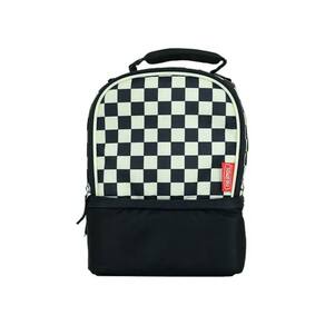 Lancheira infantil isolamento térmico estampada Quadriculada