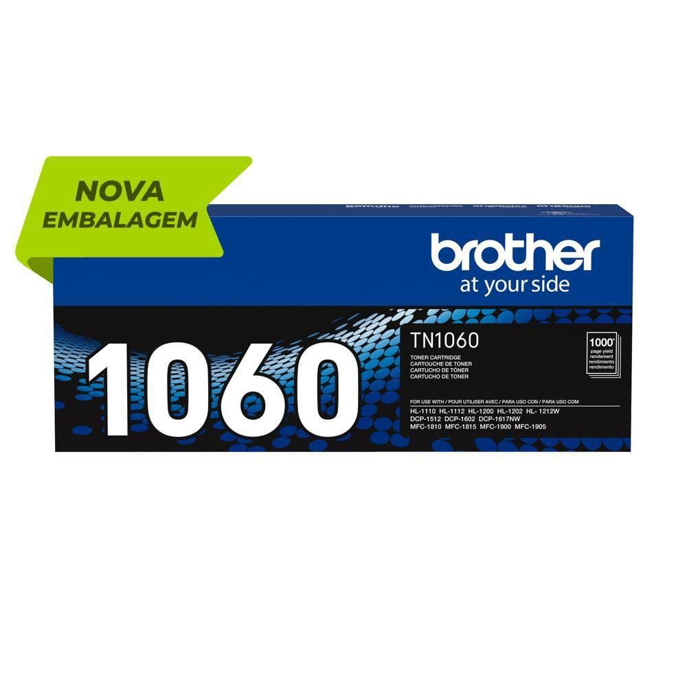 Toner Brother TN 1060 p/ HL 1112 1212 DCP 1602 1617