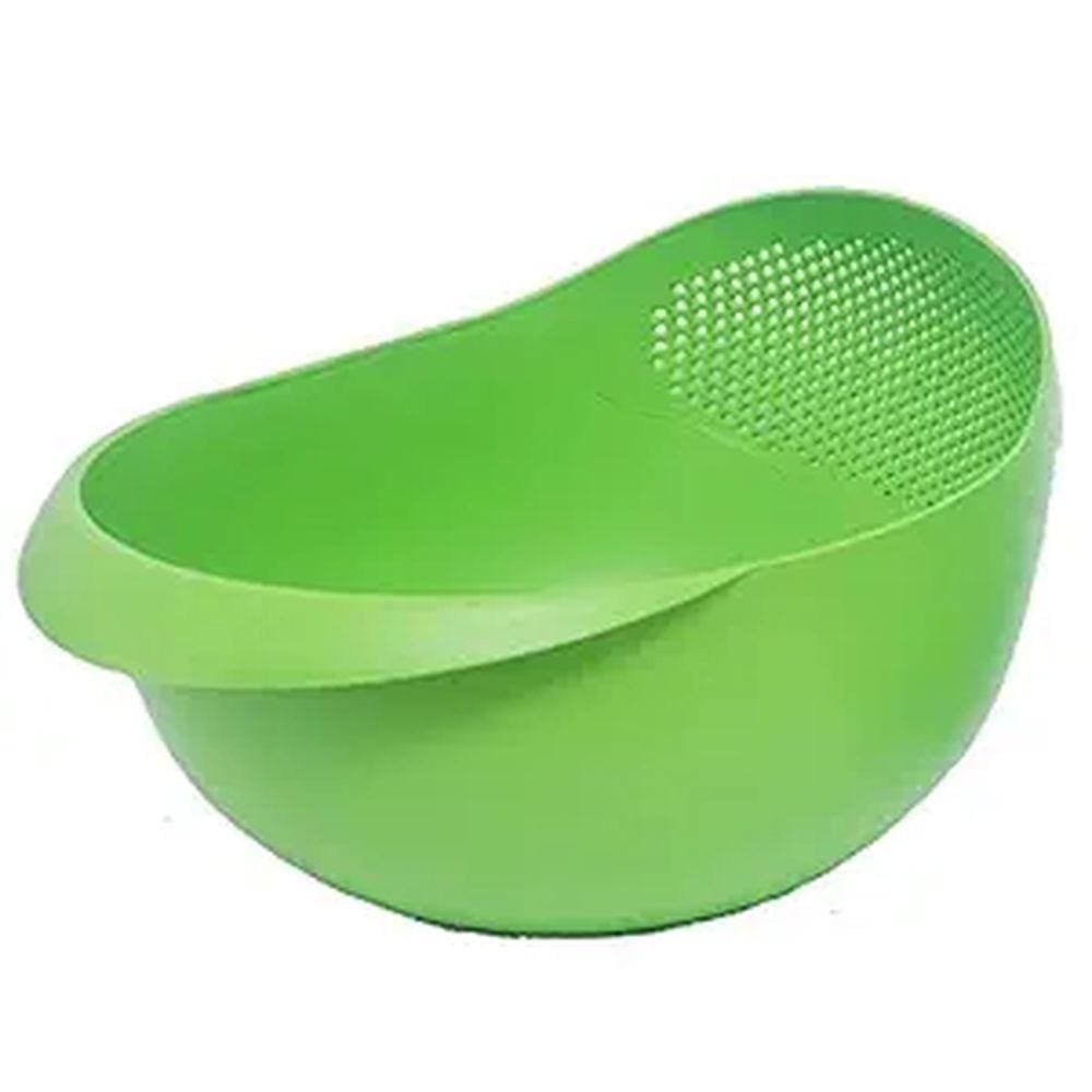 Escorredor de Arroz 25cm Verde Plástico - Quanhe