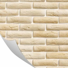 Papel De Parede Tijolinho Alvenaria Pó De Mico 0,57 X 3M