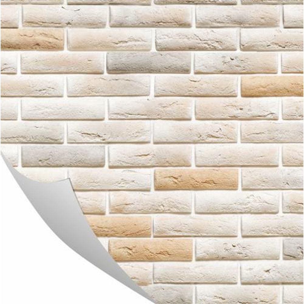Papel De Parede Tijolo Pó De Mico Sala 0,57 X 3M