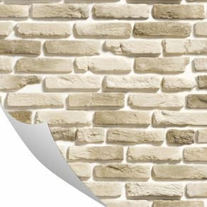 Papel De Parede Pó De Mico Tijolinho Claro 0,57 X 3M
