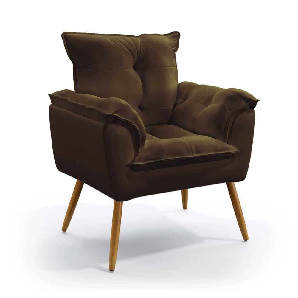 Poltrona Opala Veludo Aradecor