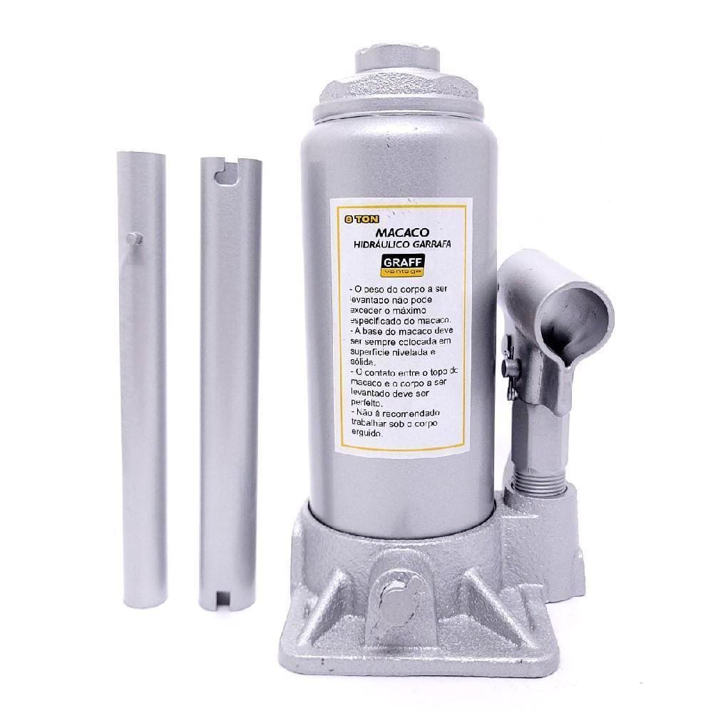Macaco Hidraulico Garrafa 8T 565,0004 - Graff Vantage