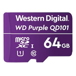 Cartão de Memória MicroSD Intelbras PurpleT 64GB Classe 10