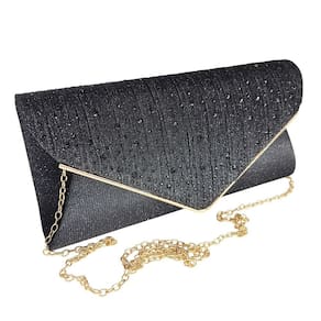 Bolsa feminina clutch brilho festa carteira de mão luxo
