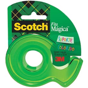 Fita Magica 19MM X 10M 3M SCOTCH C/ Dispenser Verde