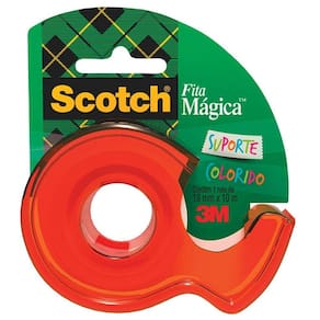 Fita Magica 19MM X 10M 3M SCOTCH C/ Dispenser Laranja