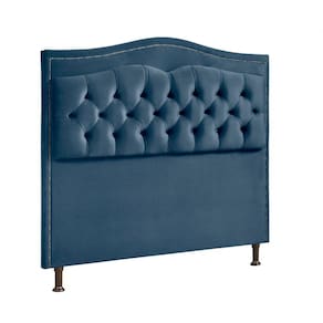 Cabeceira Holanda 1,40 2.0 c/ Design Retro Veludo Speciale Home