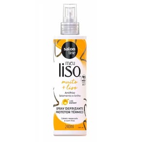 Defrizante Salon Line Spray Muito + Liso 240ml