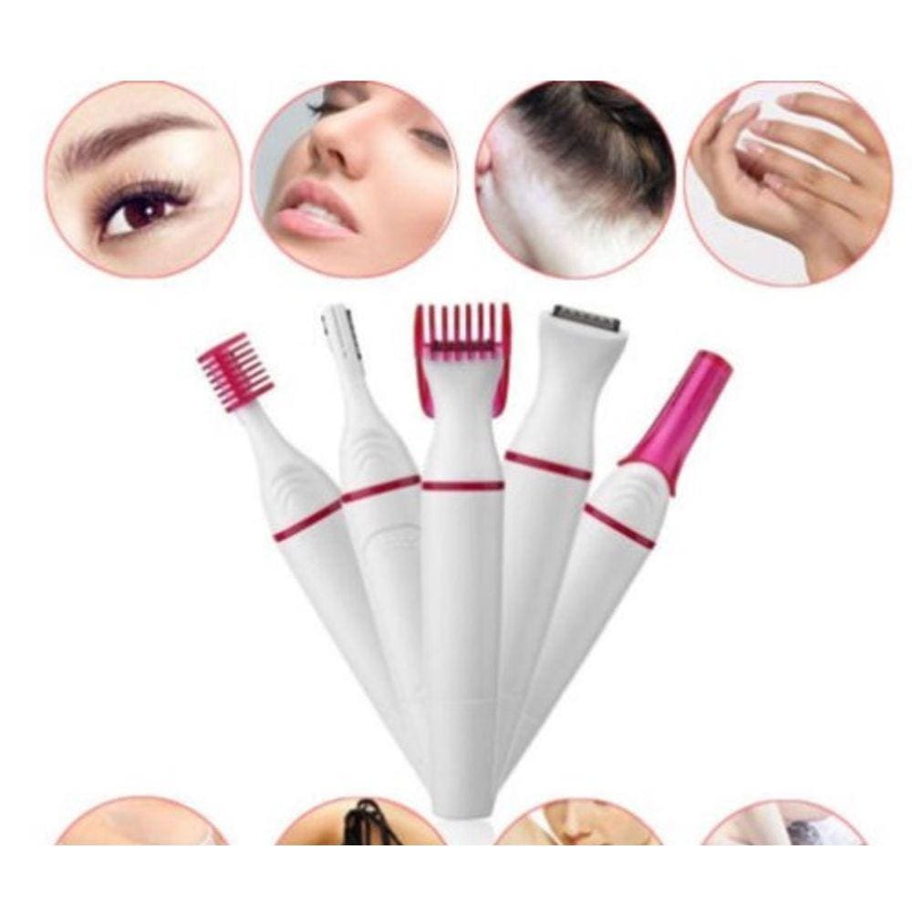 Mini Depilador Elétrico Portátil, Removedor De Pelos Faciais Corporal Feminina