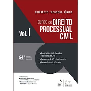 Curso de Direito Processual Civil - Vol. I - 64Ed/22