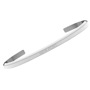 Bracelete Prata Casual Minimalista New Port