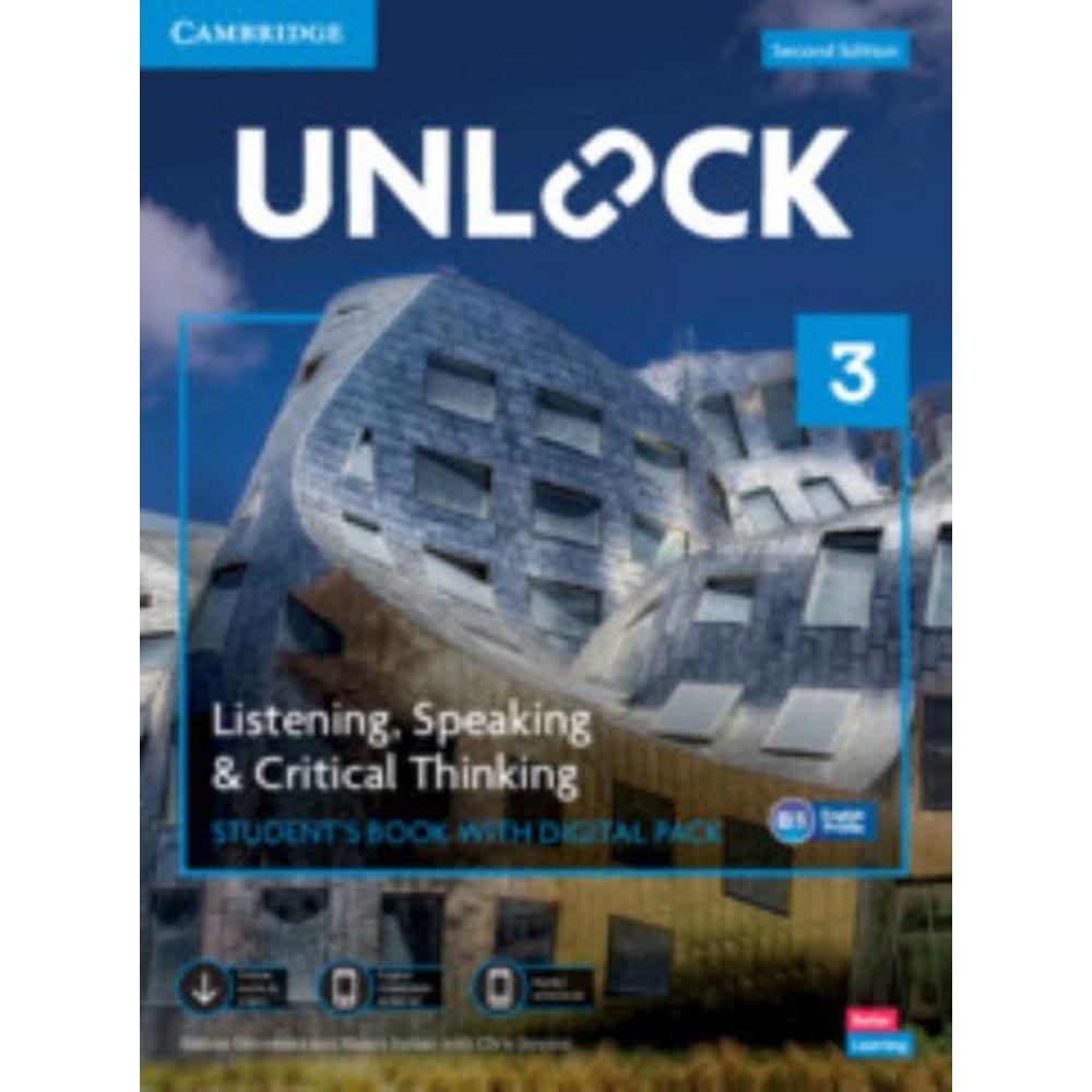 Unlock 3 - Listening, Speaking And Critical Thinking Sb With Digital Pack - 2Nd Ed