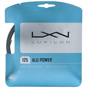 Corda Luxilon Alu Power 16L 1.25mm Prata Set Individual