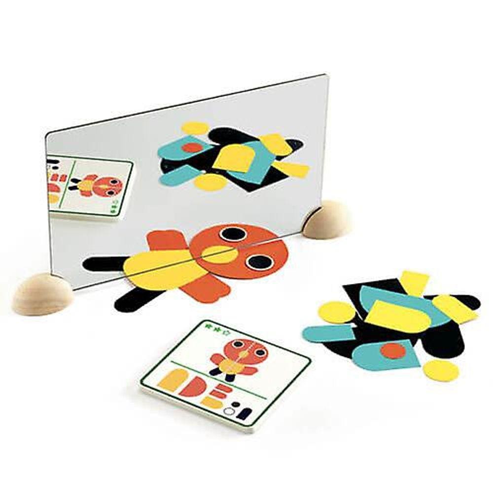Conjunto Toy Djeco Ze Mirror Collection (animais) com mais de 6 anos