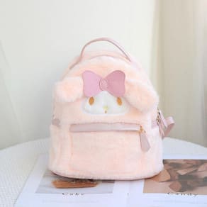 Mochila de pelúcia Kirby Star Game Kawaii para mais de 12 anos unissex