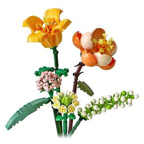 Brinquedo educativo romântico Building Blocks Flower 6 anos ou mais