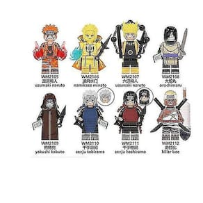 Blocos de construção: minifigura Naruto da série Naruto Hokage