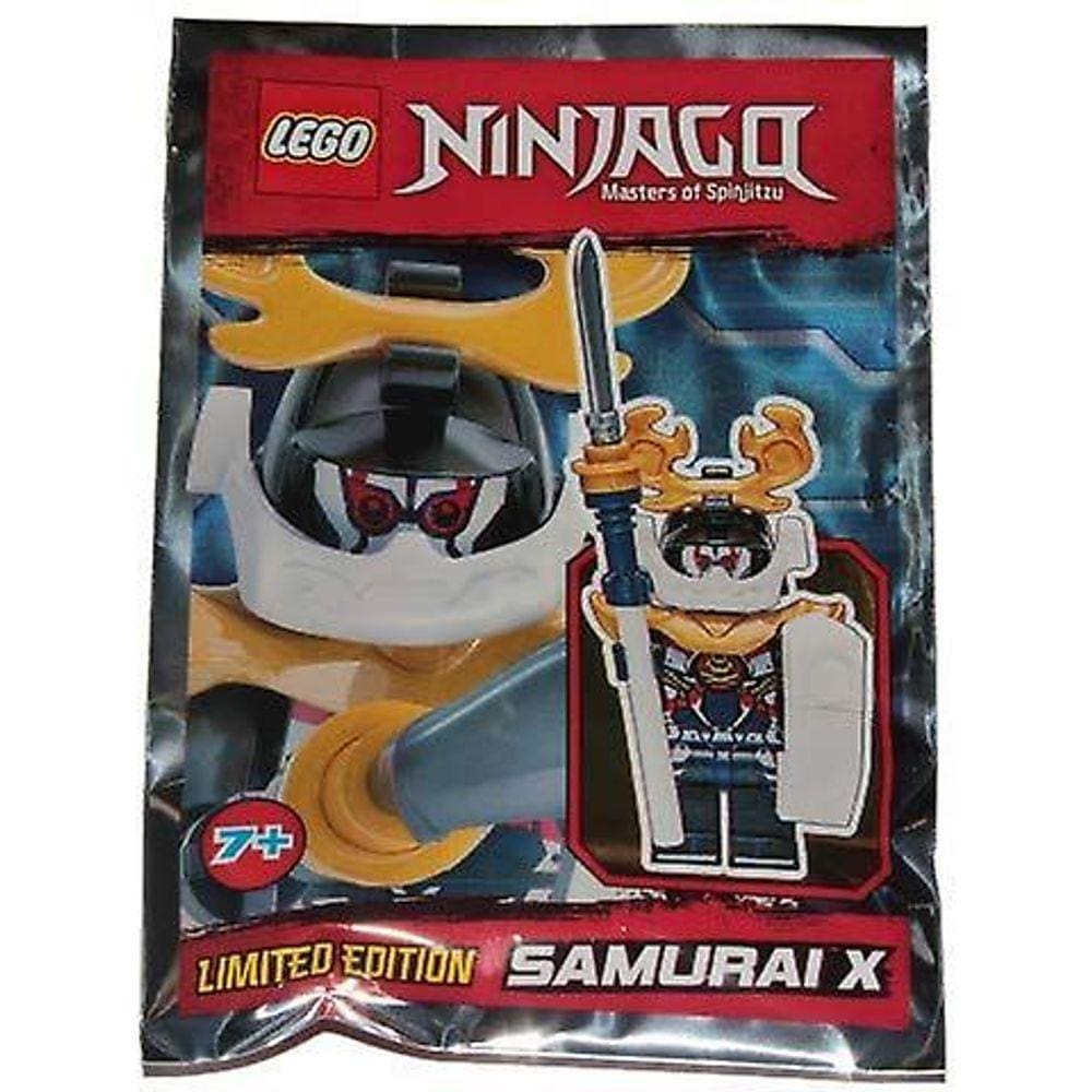 Conjunto de minifiguras LEGO Ninjago Samurai X 891843 de aproximadamente 4,5 cm