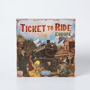 Jogo de tabuleiro Ticket to Ride Europe | Home Gift