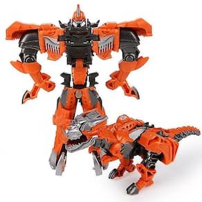 Brinquedo de dinossauro de deformação para crianças, material ABS, escala 1:33
