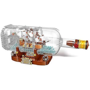Blocos de construção Toy GOJOY Ship in a Bottle 960 unidades 21313