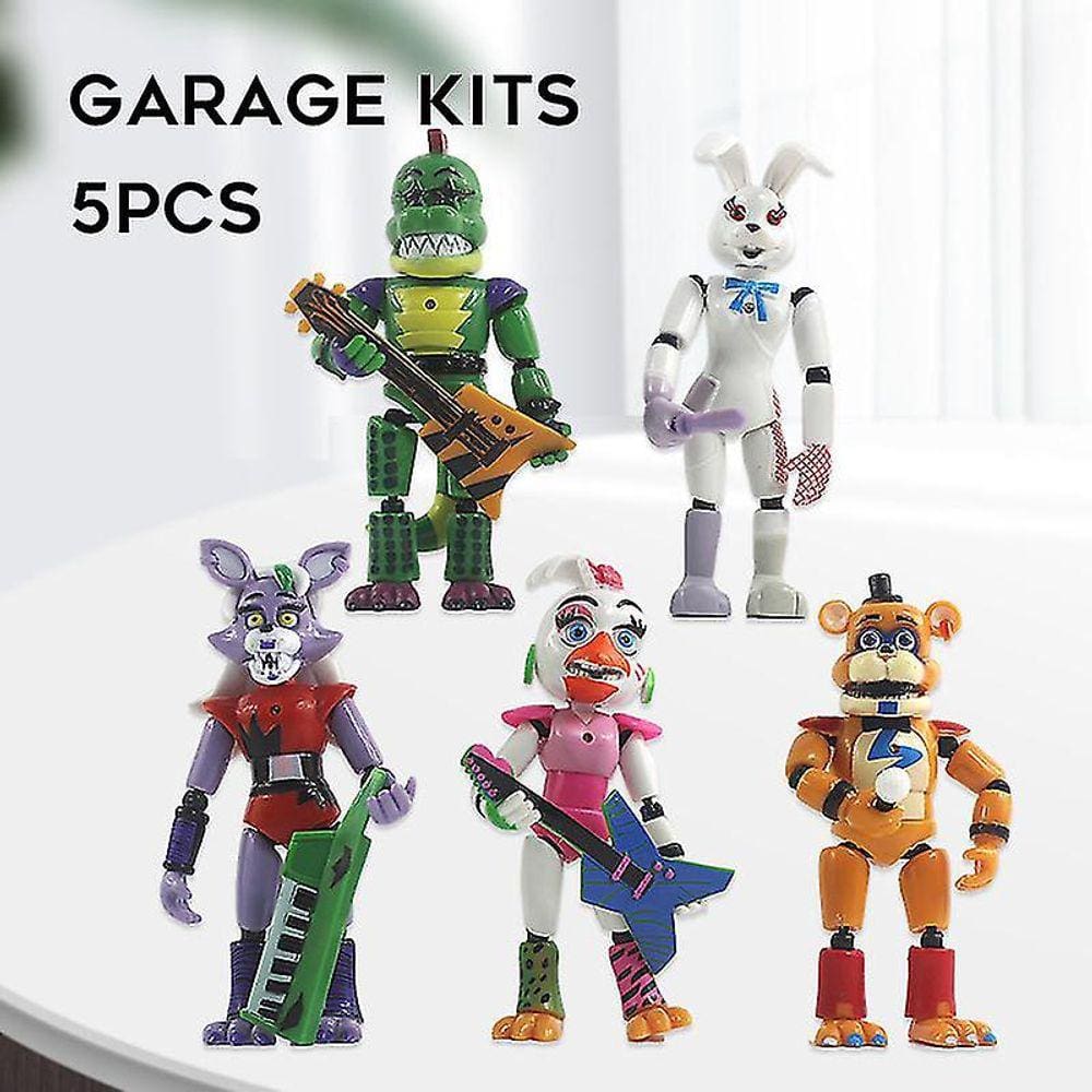 Figura Toy Sajy Five Nights At Freddy`s 5 unidades/conjunto de PVC