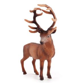 Figura de ação de PVC sólido com ornamento decorativo Sajy Reindeer