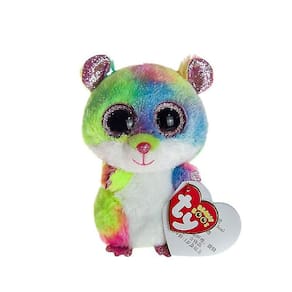 Brinquedo de pelúcia Ty Animal Pillow Shiny Big Eyes, presente de Natal