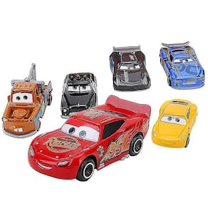 Conjunto de carros de brinquedo Disney Pixar Cars 3 Lightning McQueen Jackson St