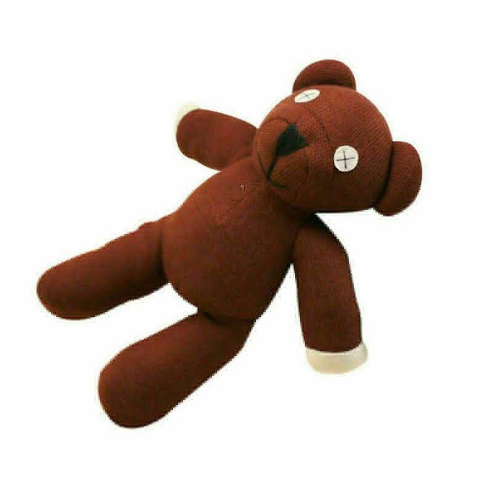 Boneca de pelúcia marrom de pelúcia Mr Bean de 25 cm para crianças