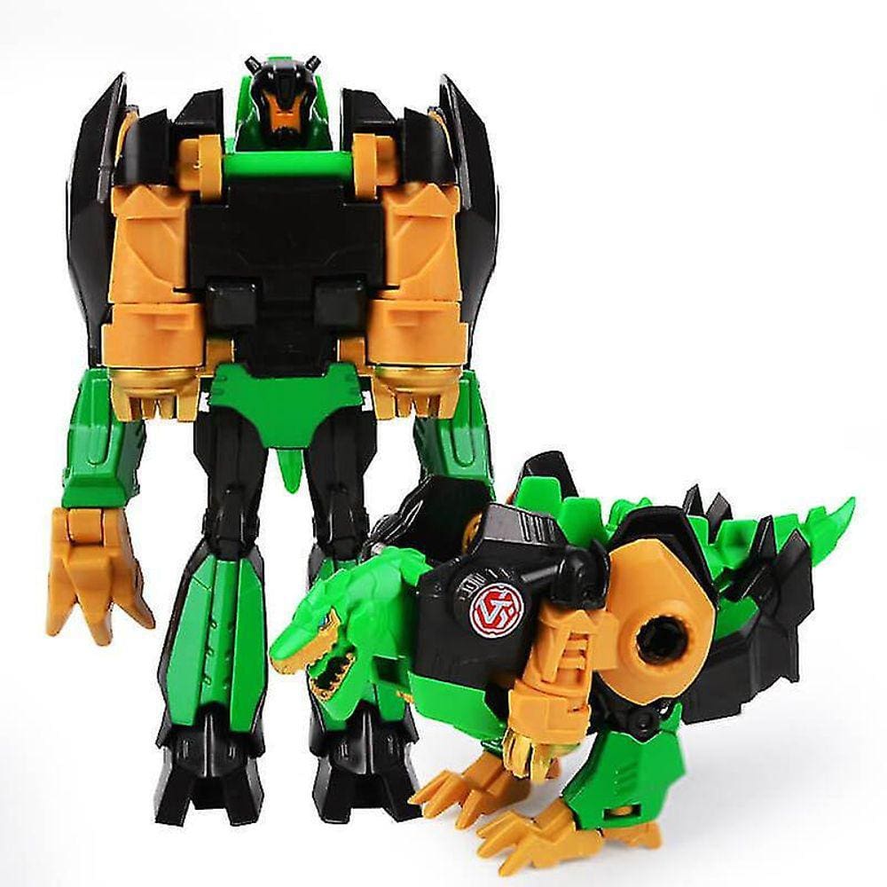 Carro de dinossauro com deformação de brinquedo para crianças, escala 1:32 com flas