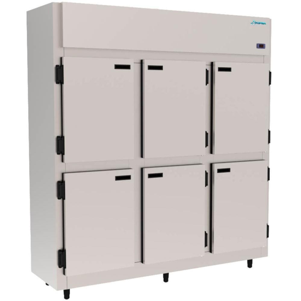 Mini Câmara 6 Portas Cegas Inox 1200 Litros Frost Free - Kofisa