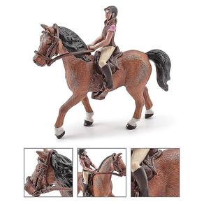 Figura de ação com ornamento decorativo Sajy Lady Riding Horse