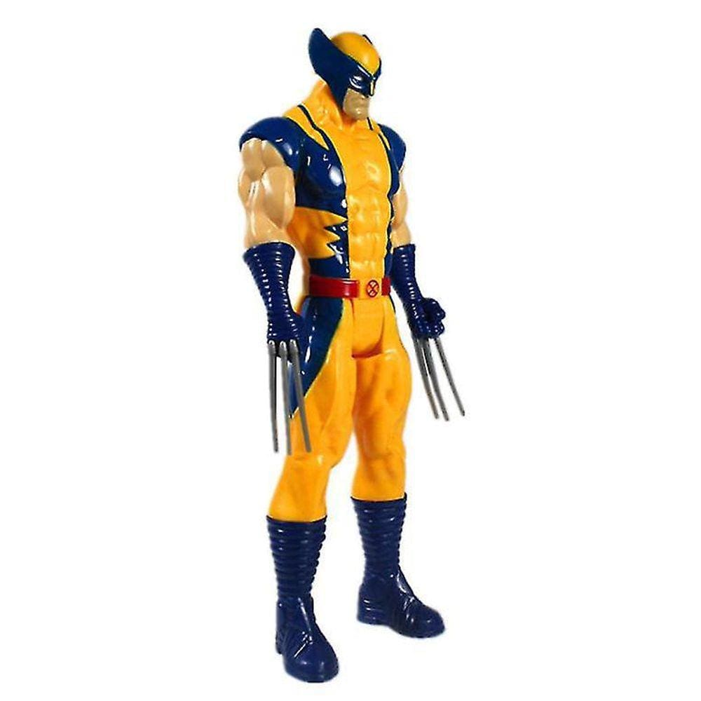 Boneco de ação Superhero Avengers Wolverine 30cm PVC